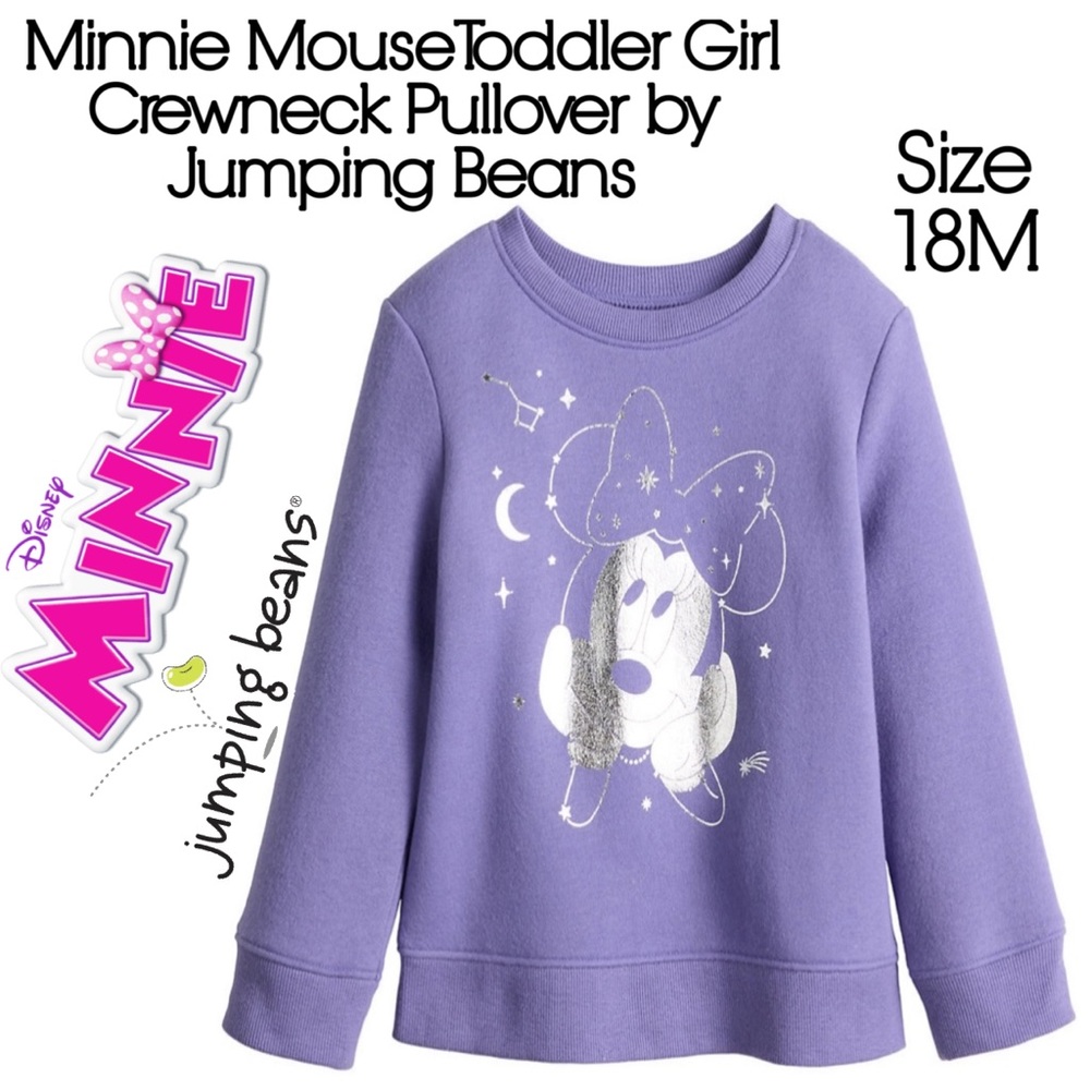 Disney's Minnie Mouse Toddler Girl Crewneck Pullover by Jumping Beans